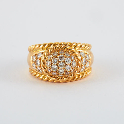 Bague 52.5 Bague Corde Diamant 58 Facettes 2.206