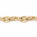 Bracelet Navy mesh bracelet Yellow gold 58 Facettes 2106494CN