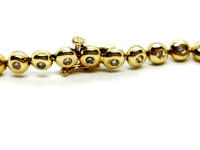 Collier Collier Or jaune Diamant 58 Facettes 1157624CN