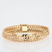 Bracelet Yellow gold bracelet with curb chain link 58 Facettes 21-589