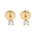 Boucles d'oreilles Boucles d'oreilles Puces Or jaune Diamant 58 Facettes 2295036CN