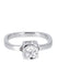 Ring 48 DINH VAN Le Cube Diamond GM Ring in 750/1000 White Gold 58 Facettes 62335-58164