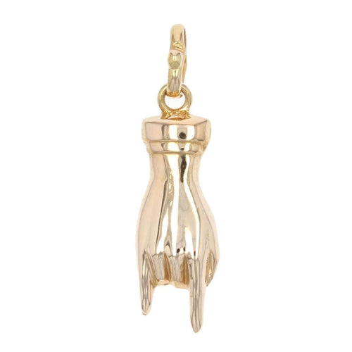 Pendentif Breloque en or cornes du diable 58 Facettes 18-108B