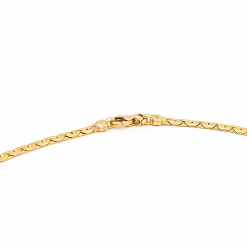 Collier Collier Maille haricot Or jaune 58 Facettes 2283961CN