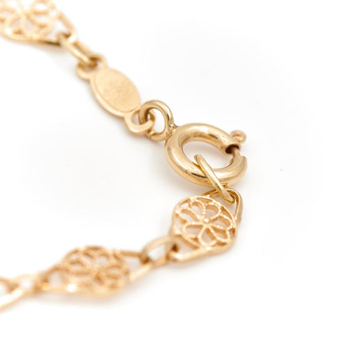 Collier Collier Maille filigrane Or jaune 58 Facettes 1696342CN