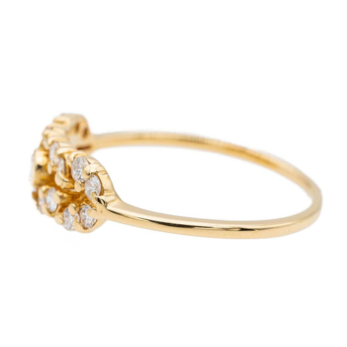 Bague 52.5 Bague Or jaune Diamant 58 Facettes 2642749CN
