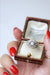 Ring Art Deco Ring, Gold, Platinum and Diamonds 58 Facettes