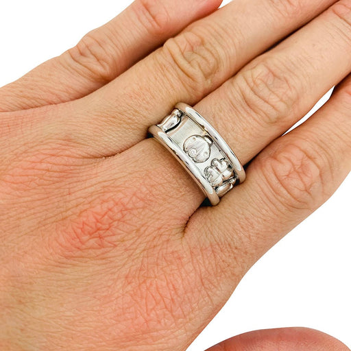 Ring 53 Dior ring, “Gri-Gri”, white gold, diamonds. 58 Facettes 31234