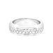 Ring 55 Full Tower Ring White Gold and Diamonds 58 Facettes 61E00399