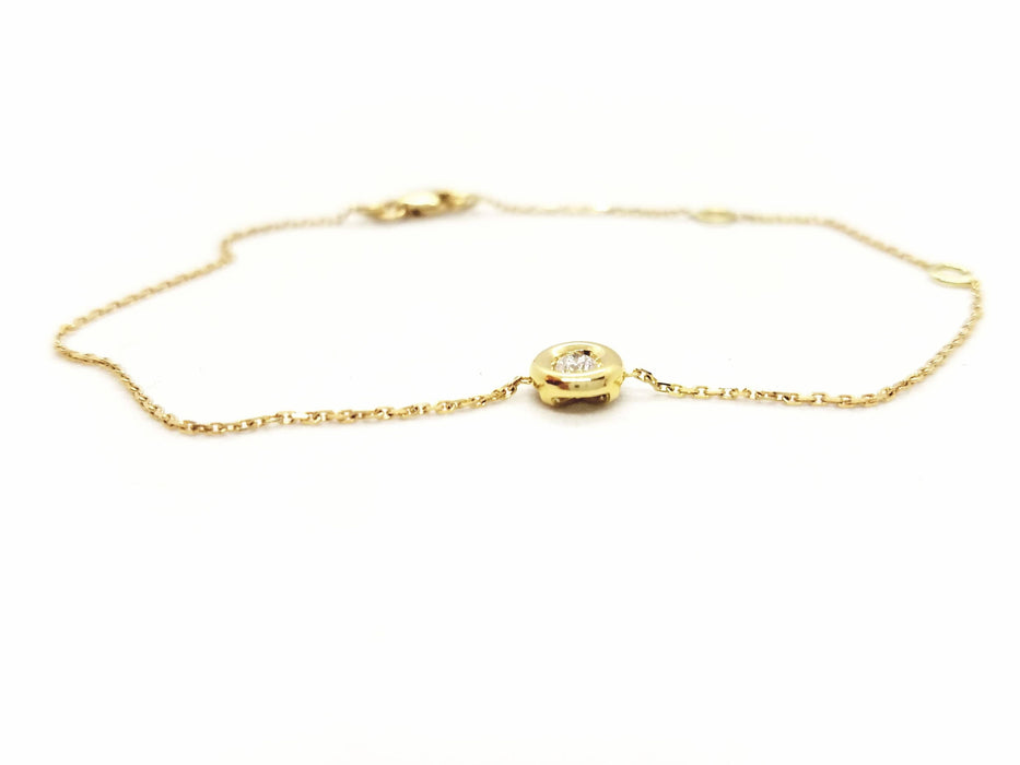 Bracelet Bracelet Or jaune Diamant 58 Facettes 579024RV