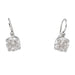 Earrings “Dormeuses” earrings in white gold, diamonds. 58 Facettes 31635