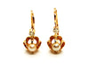 Earrings Sleeper Earrings Yellow Gold Pearl 58 Facettes 1292353CN