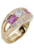 Ring MODERN DIAMOND AND PINK SAPPHIRE RING 58 Facettes 057881