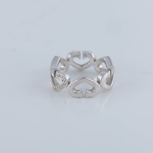 Cartier Argenté Bague Cartier Coeur Bague CARTIER,