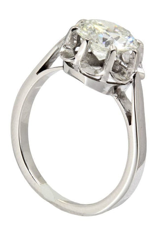 Bague SOLITAIRE DIAMANT 1.53 CARAT 58 Facettes 042221