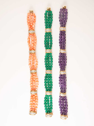 Bracelet Composition de trois bracelets VAN CLEEF & ARPELS 58 Facettes