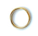 Cartier ring. Trinity wedding ring vintage 18K gold 58 Facettes