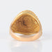 47 Signet ring in yellow gold 58 Facettes P5L17