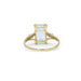 Bague 59 Bague Aigue Marine & diamants 58 Facettes 230114R