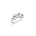 52 CHAUMET Ring - Gold Diamond Link Set Ring 58 Facettes 081240-052