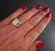Ring 52.5 Pavement Diamond Signet Ring 58 Facettes