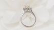Bague 47 Bague marguerite opale diamants 58 Facettes 32357
