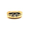 Bague 54 Bague jonc or jaune 6 diamants 58 Facettes 3758