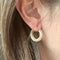 Boucles d'oreilles Créoles godronnées Or jaune 58 Facettes REF23100-122