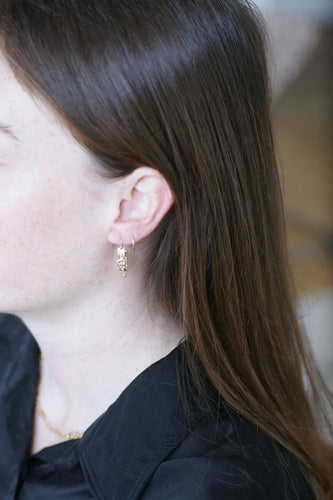 Boucles d'oreilles Boucles d'oreilles dormeuses briquets perles 58 Facettes