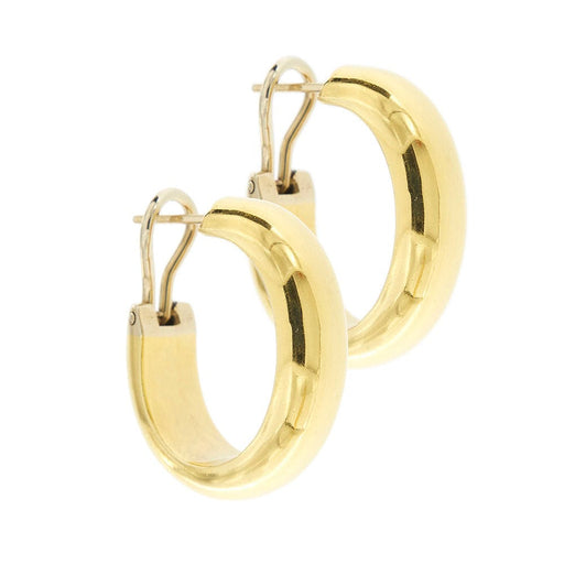 Earrings Domed hoop earrings 58 Facettes 32691