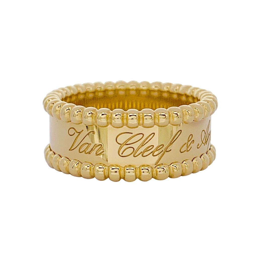 Van cleef best sale bague perlée