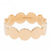 Ring 51 Ginette NY Alliance Ring Mini Ever Eternity Band Rose gold 58 Facettes 2519513CN