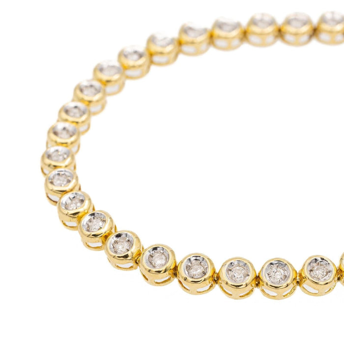 Bracelet Bracelet Ligne Or jaune Diamant 58 Facettes 2328940CN