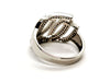 Ring 54 Ring White gold Diamond 58 Facettes 1292274CN