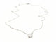 Collier Collier Or blanc Diamant 58 Facettes 579106RV