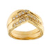 Bague 55 Bague double diamants 58 Facettes 32483