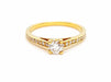 Bague 53 Bague Solitaire Or jaune Diamant 58 Facettes 578712RV