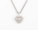 Pendentif Un pendentif or gris signé de la maison Chopard 58 Facettes
