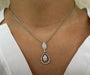 Necklace “AURORA” GOLD & DIAMOND NECKLACE 58 Facettes BO/220053