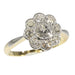 Bague 51 bague Marguerite diamants Art Déco 58 Facettes 23212-0300