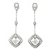 Earrings Chaumet earrings, “Joséphine Eclat Floral”, white gold and diamonds. 58 Facettes 30709