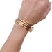 Bracelet Cartier bracelet, "Trinity Semainier", three golds. 58 Facettes 32861