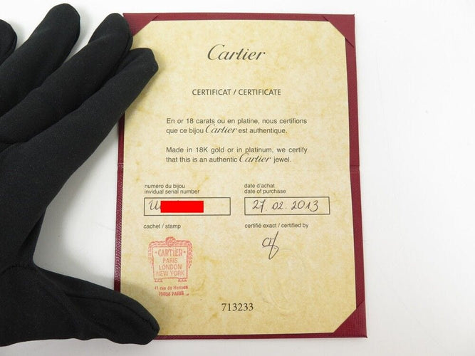 Bracelet Bracelet CARTIER Love 17 cm en or gris 18k 58 Facettes 252503