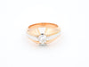 Ring 57 Solitaire Ring Rose Gold Diamond 58 Facettes 1986230CN