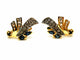 Boucles d'oreilles Boucles d'oreilles Or jaune Saphir 58 Facettes 1752578CN