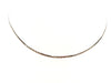 Necklace Cable link necklace White gold 58 Facettes 1152874CD
