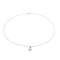 Collier Collier Or blanc Diamant 58 Facettes 1986227CN