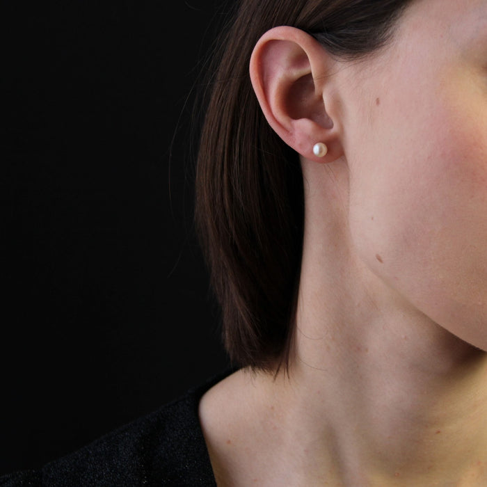 Boucles d'oreilles Boucles d'oreilles anciennes perles et ses pendants or rose perles fines 58 Facettes 16-334 14-249