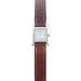 Hermès “Heure H” watch, leather. 58 Facettes 31181