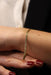 Bracelet Bracelet Maille haricot Or jaune 58 Facettes 1637053CN